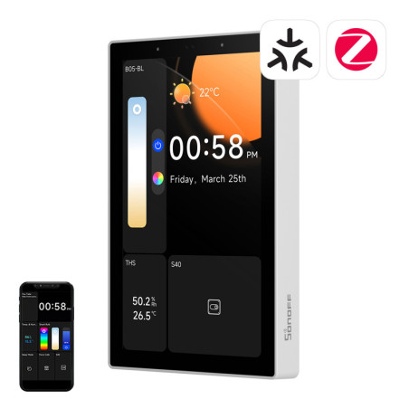 SONOFF NSPanel Pro 120 Smart Control Panel Bianco