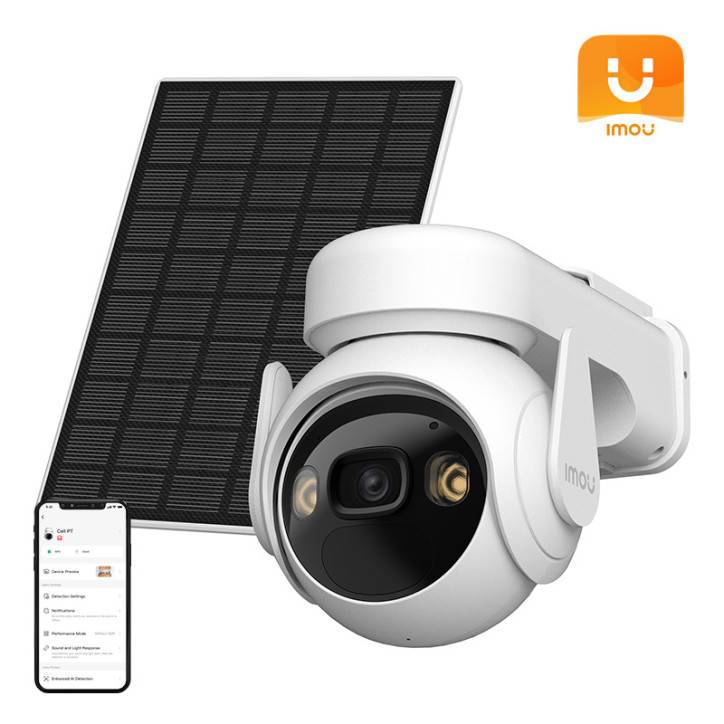 IMOU Cell PT kit lite (type C) telecamera WiFi rotante esterna pannello solare IMOU Cell PT kit lite (type C) telecamera WiFi rotante esterna pannello solare