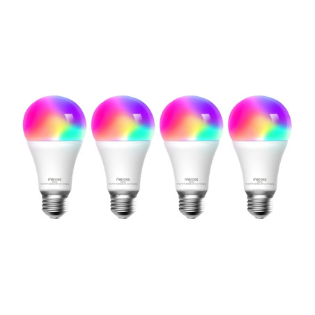 Meross MSL120 WiFi Smart LED Lampadina (HomeKit) (confezione da 4)