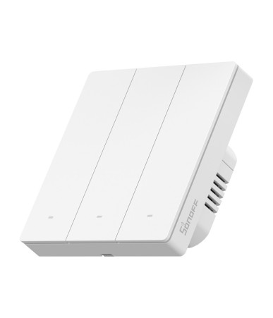 Sonoff ZBM5-3C-86W Zigbee Smart Touch Wall Switch 3 Canali Bianco