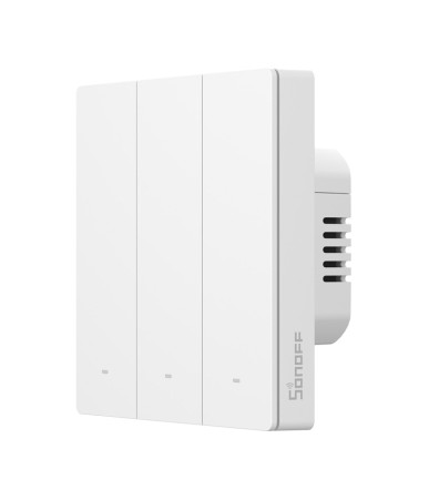 Sonoff ZBM5-3C-86W Zigbee Smart Touch Wall Switch 3 Canali Bianco