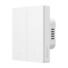 Sonoff ZBM5-2C-86W Zigbee Smart Touch Wall Switch 2 Canali Bianco