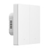 Sonoff ZBM5-2C-86W Zigbee Smart Touch Wall Switch 2 Canali Bianco