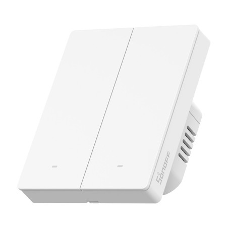 Sonoff ZBM5-2C-80W Zigbee Smart Touch Wall Switch 2 Canali Bianco