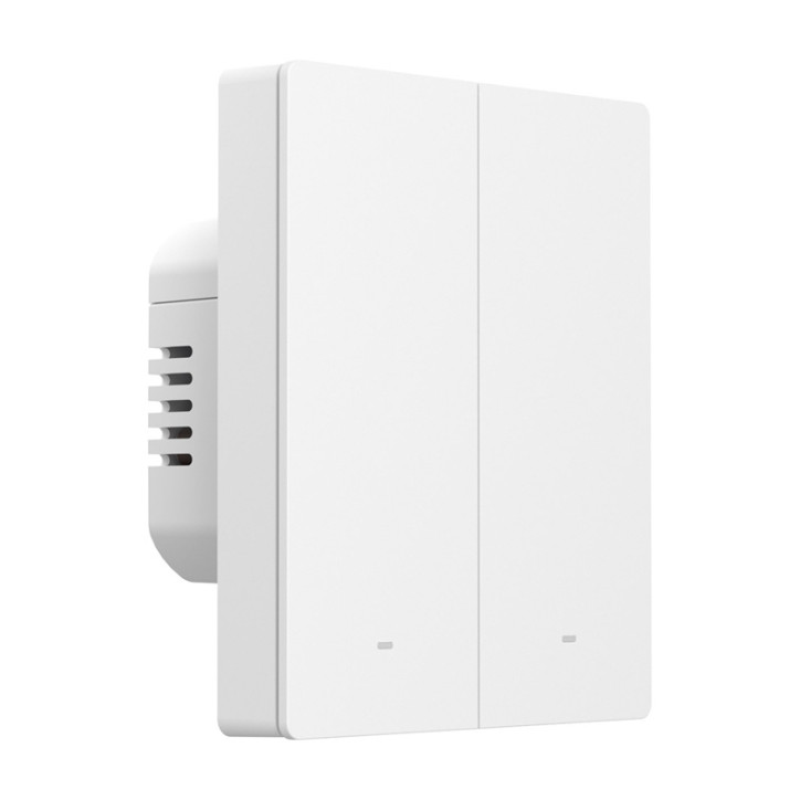 Sonoff ZBM5-2C-80W Zigbee Smart Touch Wall Switch 2 Canali Bianco