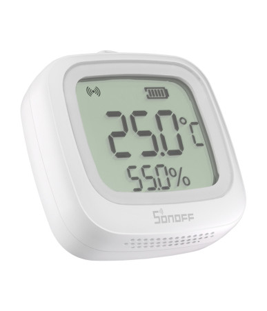 Sonoff SNZB-02WD Sensore Temperatura e Umidità Zigbee LCD IP65