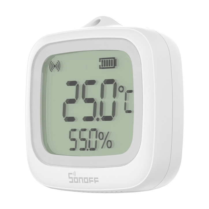 Sensore Temperatura e Umidità ZigBee LCD Sonoff SNZB-02WD