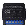 Avatto WPM16-2 WiFi Smart Misuratore Energia Bidirezionale
