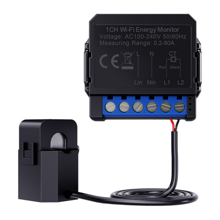 Avatto ZWPM16-1 Misuratore di Energia ZigBee Bidirezionale 80A