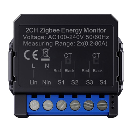 Avatto ZigBee misuratore di energia bidirezionale ZWPM16-2