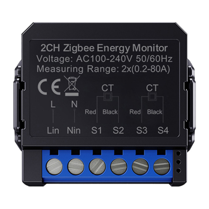 Avatto ZigBee misuratore di energia bidirezionale ZWPM16-2