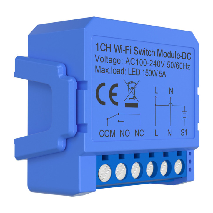 AVATTO WSM16-DC32V-1 Modulo Interruttore WiFi 1 Canale Contatto Pulito