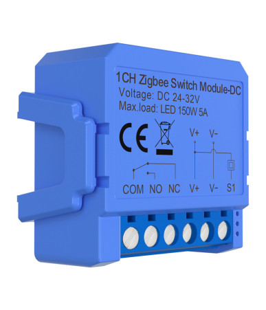 Avatto ZWSM16-DC32V-1 1-channel ZigBee switch module with a potential-free contact