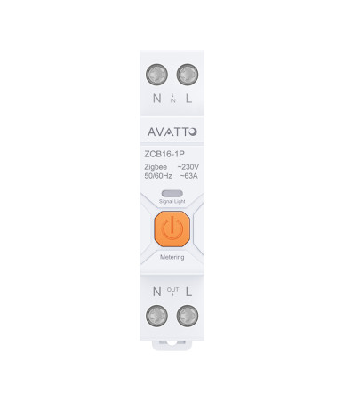 ZigBee Avatto ZWCB16 smart fuse