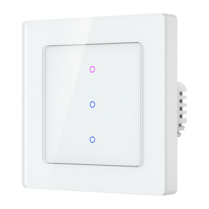 AVATTO TS20-EU-W3 WiFi Touch Light Switch 3 Gang Bianco