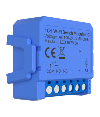 Avatto WSM16-DC-1 Modulo Interruttore WiFi 1 Canale Contatto Pulito DC