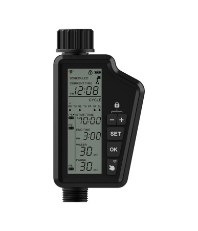 Smart Wi-Fi irrigation controller with large LCD screen Avatto SWT60-EU