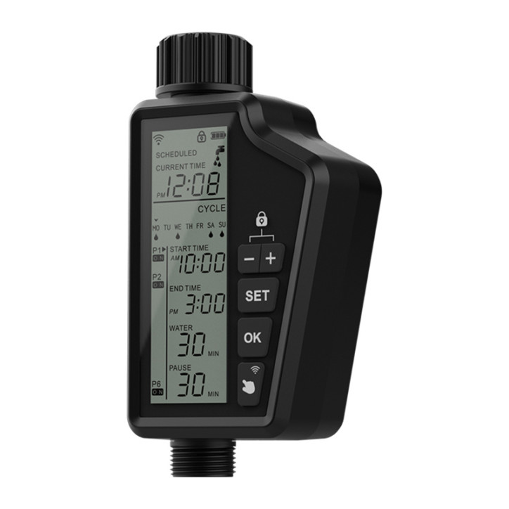 Smart Wi-Fi irrigation controller with large LCD screen Avatto SWT60-EU