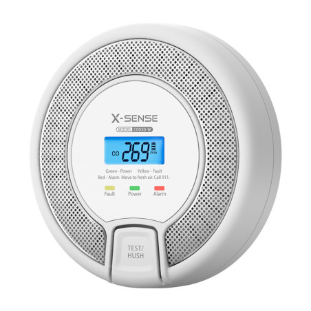Rilevatore Monossido di Carbonio X-Sense CO-3D-W Link+ con Display Digitale