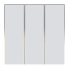 Interruttore Luce Touch ZigBee Avatto TS60-EU-W3 Triplo Bianco