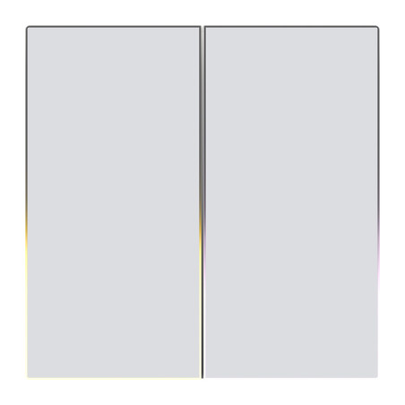 ZigBee Avatto TS60-EU-W2 Touch Light Switch Dual TUYA (white).