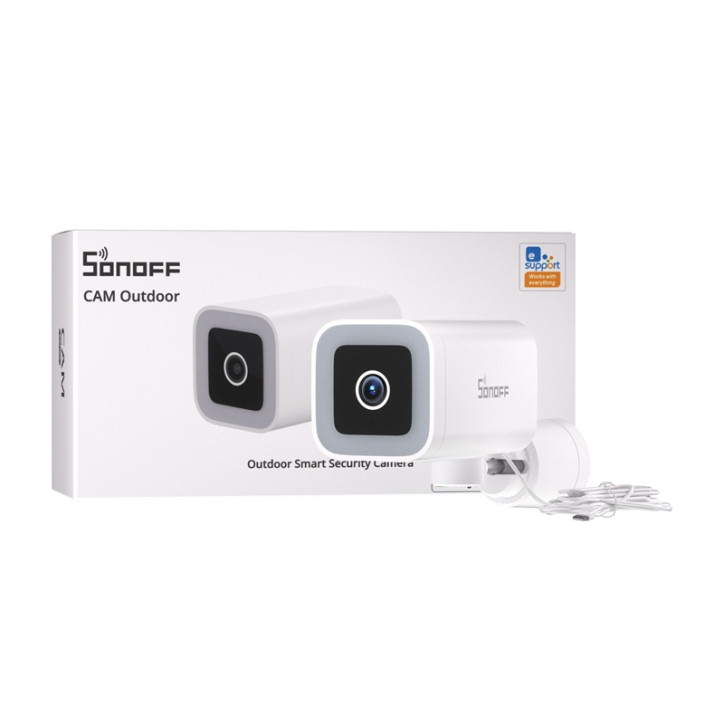 Sonoff CAM-B1P 2K Outdoor WiFi Smart Camera Bianco