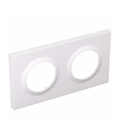 Sonoff EF2G Telaio Doppio Interruttore Orb Bianco