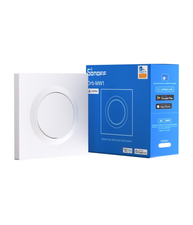 Sonoff MINIR4M-E Matter Smart Wall Switch Bianco