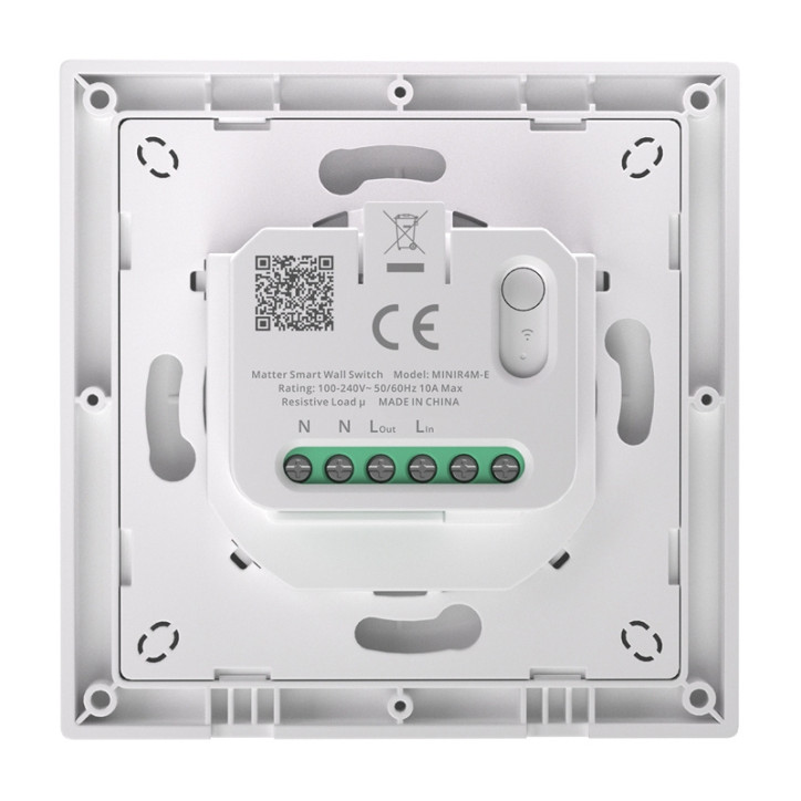 Sonoff MINIR4M-E Matter Smart Wall Switch Bianco