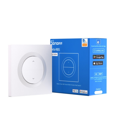Sonoff MINI-RBS-E Matter Interruttore Tapparelle Wi-Fi Bianco