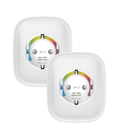 Gosund SP1-HE WiFi Smart Socket HomeKit 16A 2 Pezzi