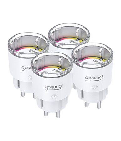 Gosund EP2-Z ZigBee smart socket (four-pack) 10A