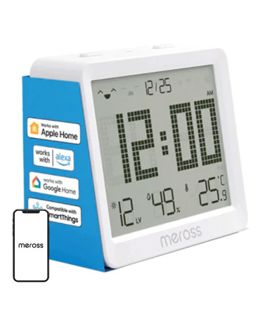 Meross MS130-EU Sensore Smart Temperatura e Umidità