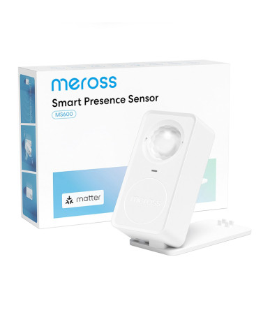 Meross MS600MA-EU Sensore di Presenza Smart WiFi (Matter)