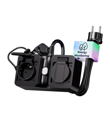 Meross MOP320MA-EU Presa Intelligente WiFi Outdoor IP44 Matter