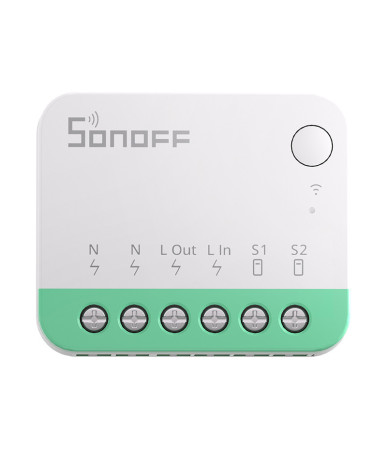 Sonoff MINIR4M Matter smart WiFi mini switch (HomeKit, SmartThings, Home Assistant).