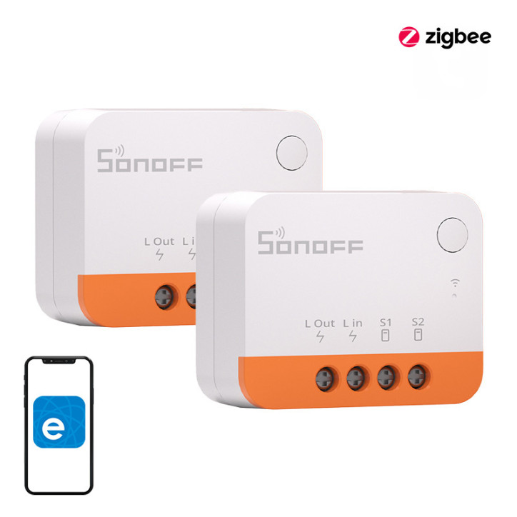 Sonoff ZBMINIL2 smart ZigBee mini switch (2 pezzi)