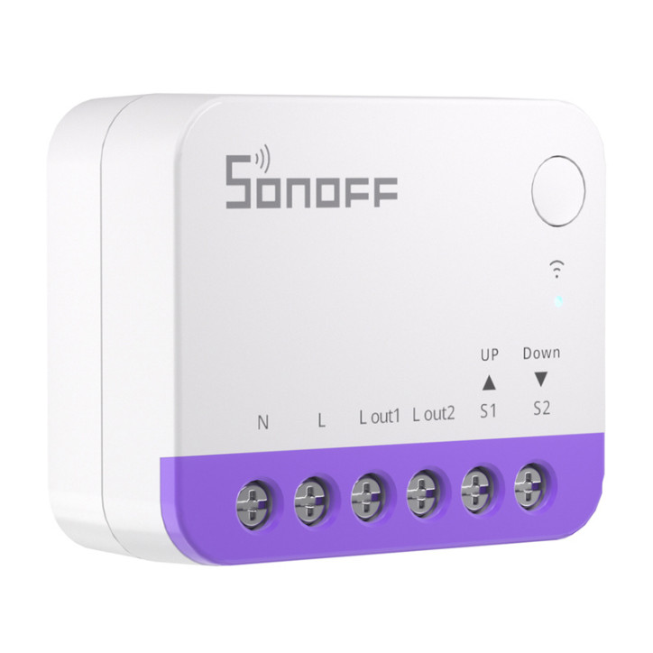 Sonoff MINI-RBS Smart Roller Shutter Switch 4 Pezzi Bianco