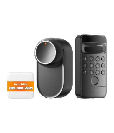 SwitchBot Ultra 3-in-1 Smart Lock con Hub Mini Matter e Tastierino Visione