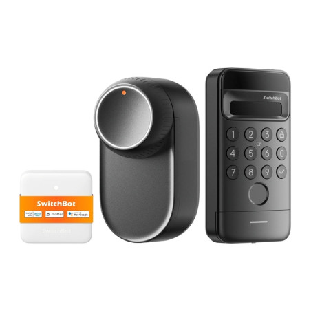 SwitchBot Ultra 3-in-1 Smart Lock con Hub Mini Matter e Tastierino Visione