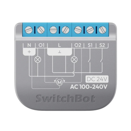 SwitchBot Relay Switch 2PM W5502320 Nero