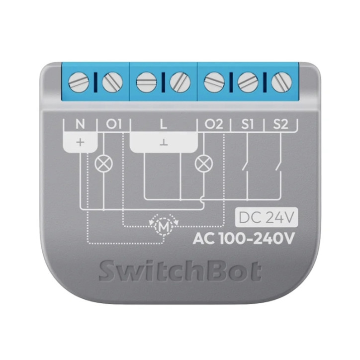 SwitchBot Relay Switch 2PM W5502320 Nero