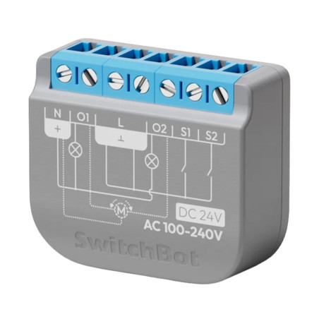SwitchBot Relay Switch 2PM interruttore intelligente a due canali