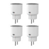 Sonoff S60ZBTPF Zigbee Presa Smart 4 Pezzi Bianco