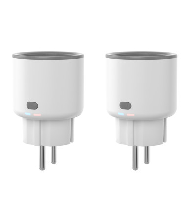 Sonoff S60ZBTPF Presa Smart Zigbee 16A 4000W (Confezione da 2)