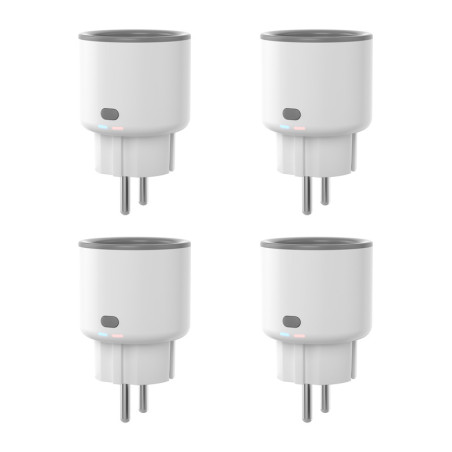 Sonoff S60TPF WiFi Smart Socket 4 Pezzi Bianco