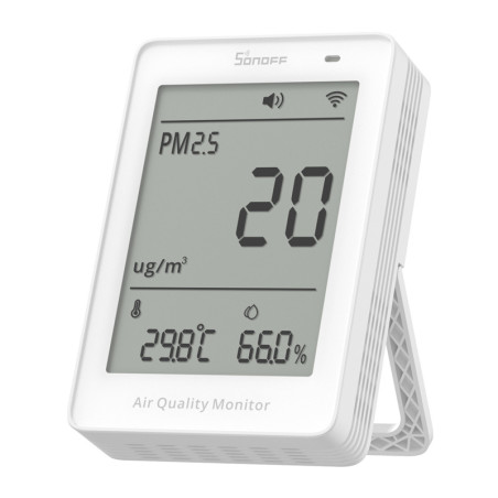 Sonoff AirGuard PM2.5 SAWF-07P WiFi LCD Monitor Qualità Aria