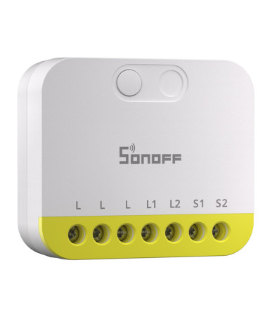 Sonoff MINI DUO-L MINI-ZB2GS-L Zigbee 2 Canali Senza Neutro