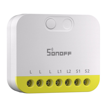 Interruttore smart Zigbee a 2 canali Sonoff MINI-ZB2GS-L