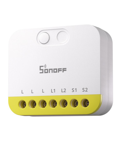 Interruttore smart Zigbee a 2 canali Sonoff MINI-ZB2GS-L
